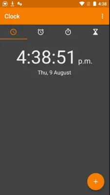 Simple Clock android App screenshot 0